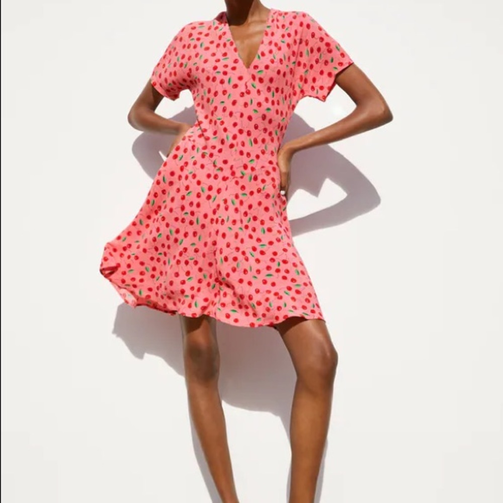 CHERRY 🍒🍒 ZARA DRESS 🌸